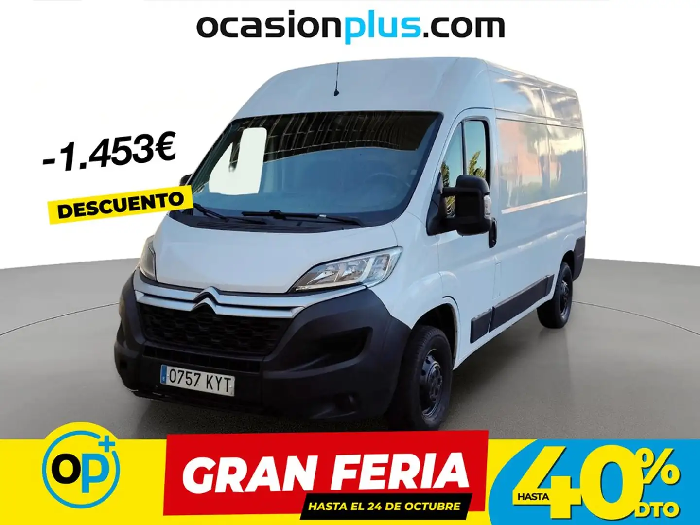 Citroen Jumper Fg. 2.0BlueHDi 35 L2H2 110 Blanco - 1