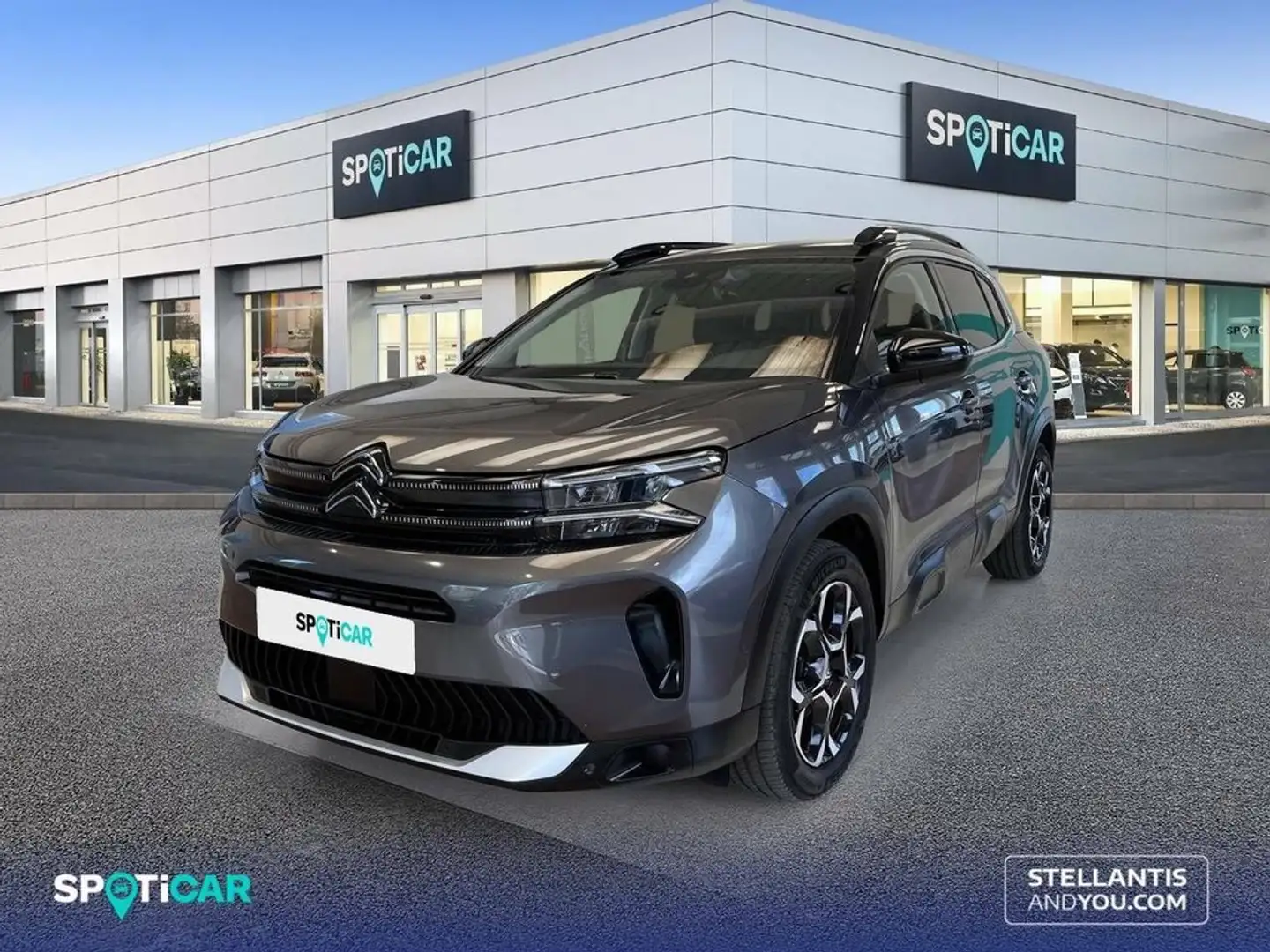 Citroen C5 Aircross HYBRID 100kW (136CV) e-DCS6 Plus Gris - 1