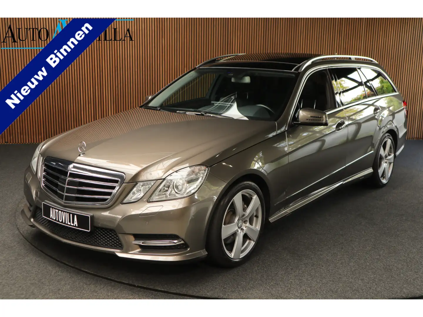 Mercedes-Benz E 350 Estate CDI Panodak Leer Distronic+  ABC Camera Ele Bruin - 1