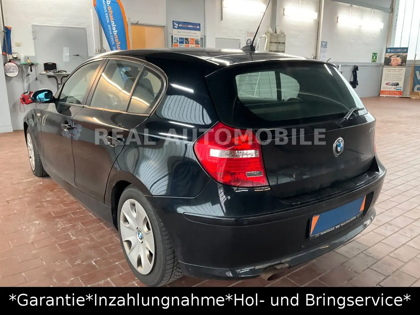 BMW 116 Baureihe 1 Lim. 116i *1.HAND*TÜV NEU*S.HEFT* Чорний - 2