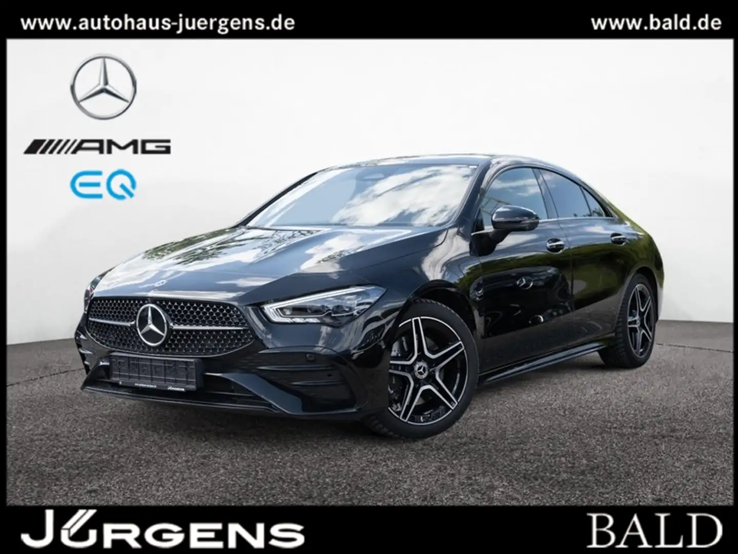 Mercedes-Benz CLA 220 d Coupé AMG-Sport/MLB/360/Pano/Burm/18' Zwart - 2