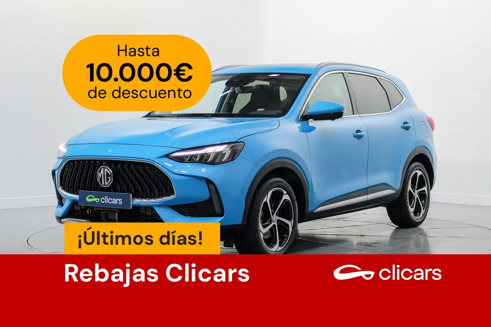 MG HS 1.5 T-GDI Luxury Aut. Blauw - 1