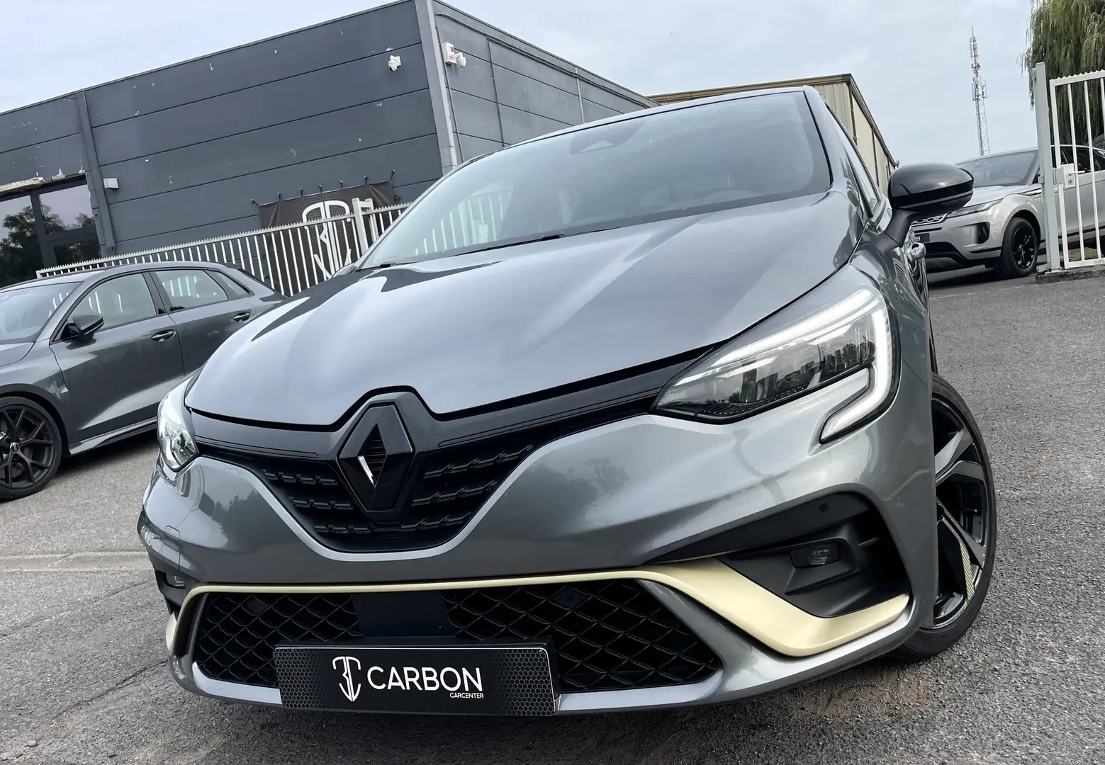 Renault Clio RS Line E-Tech Hybride 145ch NAVI/CAMERA/KEYLESS Gris - 1