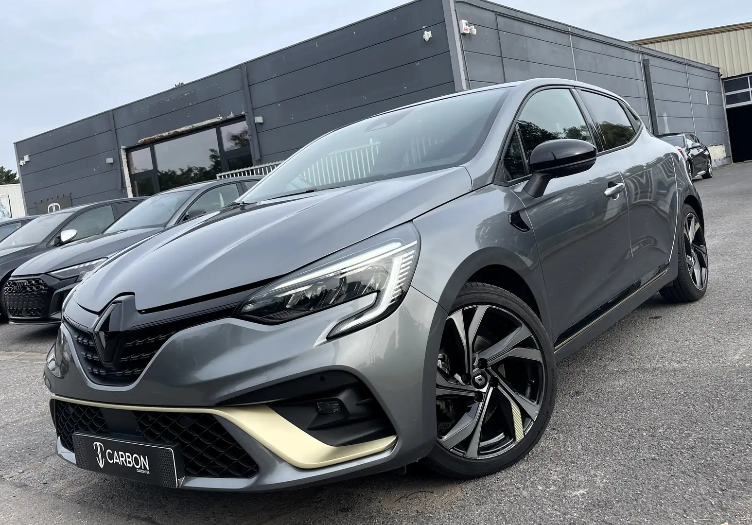 Renault Clio RS Line E-Tech Hybride 145ch NAVI/CAMERA/KEYLESS Gris - 2