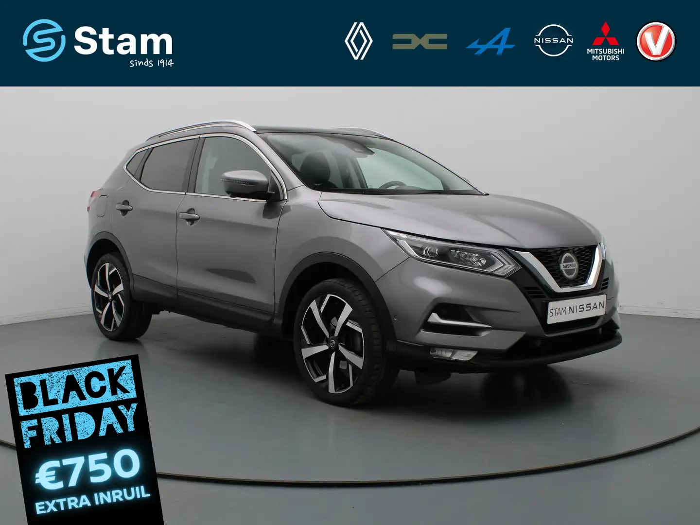 Nissan Qashqai 140pk DIG-T Tekna 360° Camera | Adapt. Cruise | Pa Grau - 1