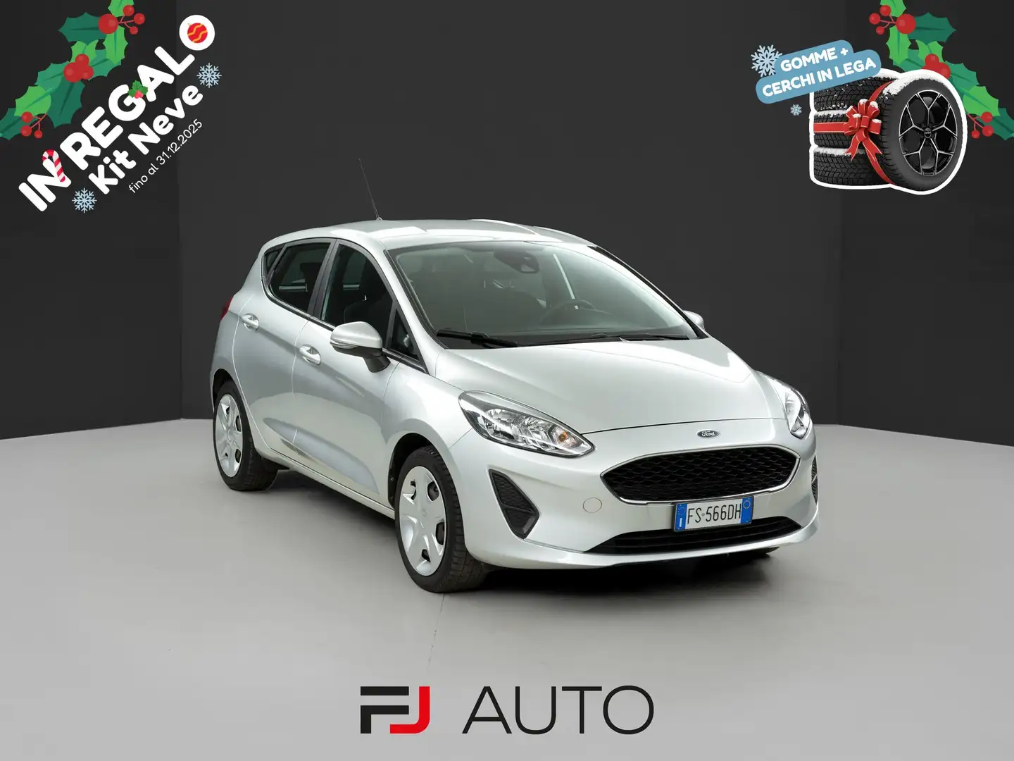 Ford Fiesta 1.1 Plus 70cv 5 porte Argento - 1