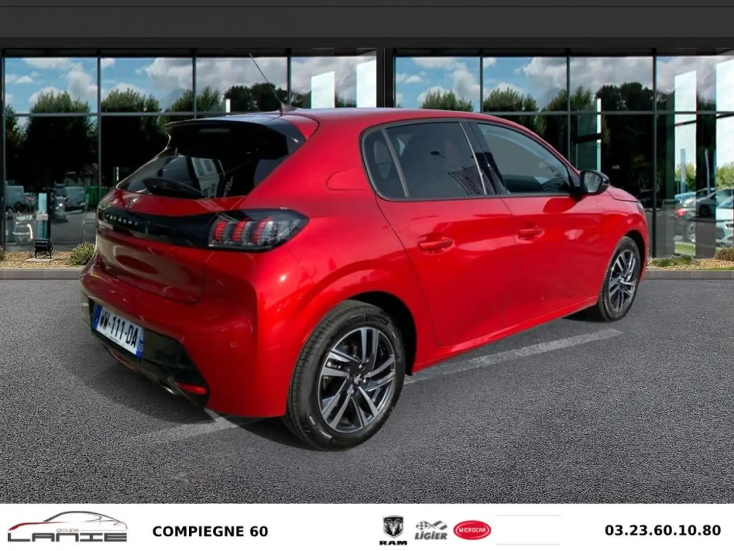 Peugeot 208 PureTech 100 S&S BVM6 Allure Rouge - 2