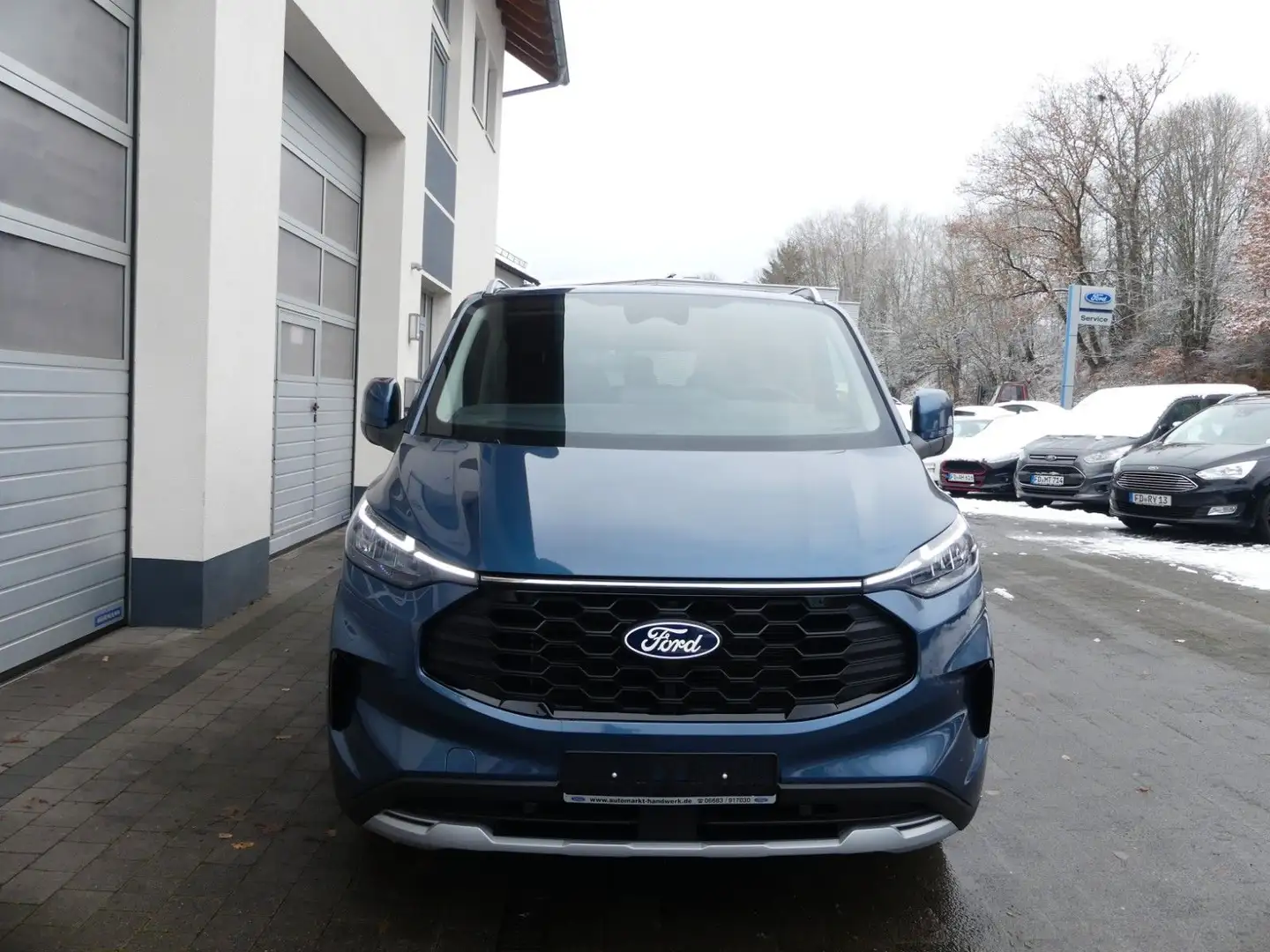 Ford Tourneo Custom L1 Active*AHK*BLIS Blau - 2