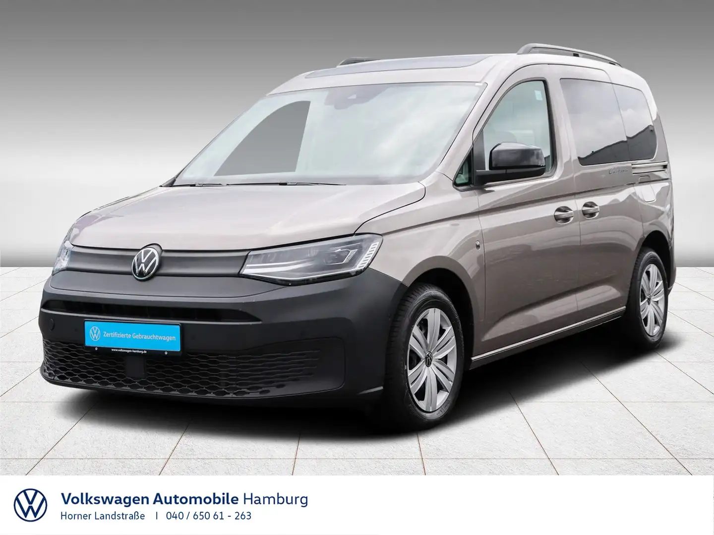 Volkswagen Caddy 2.0 TDI DSG AHK Panoramadach Beige - 1