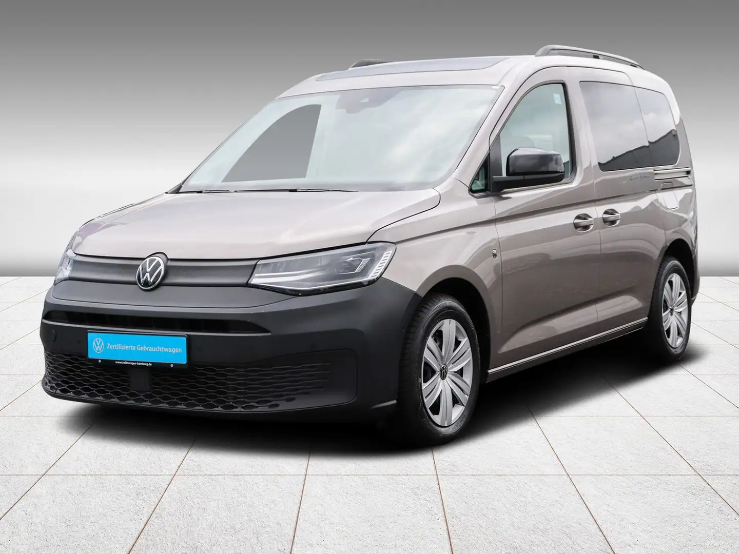 Volkswagen Caddy 2.0 TDI DSG AHK Panoramadach Beige - 2