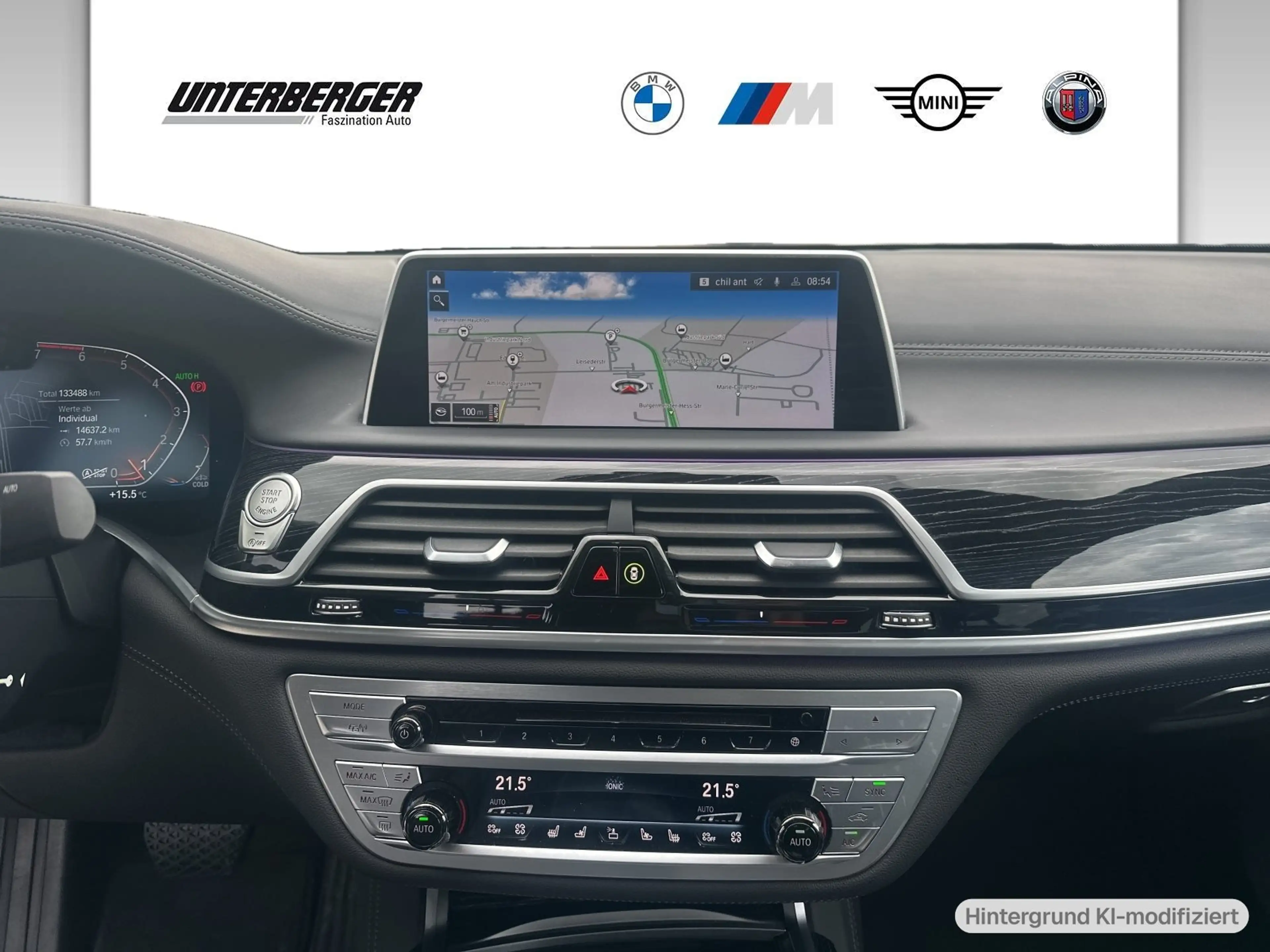 BMW 750 i xDrive Limousine HUD Standhzg. SHZ LKH — photo 8