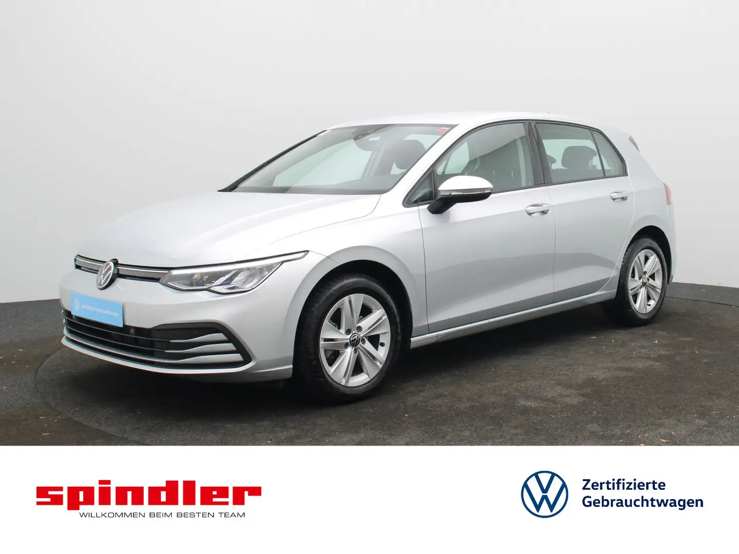 Volkswagen Golf VIII Life 1.5 TSI / Navi, App, LED, ACC Argent - 1