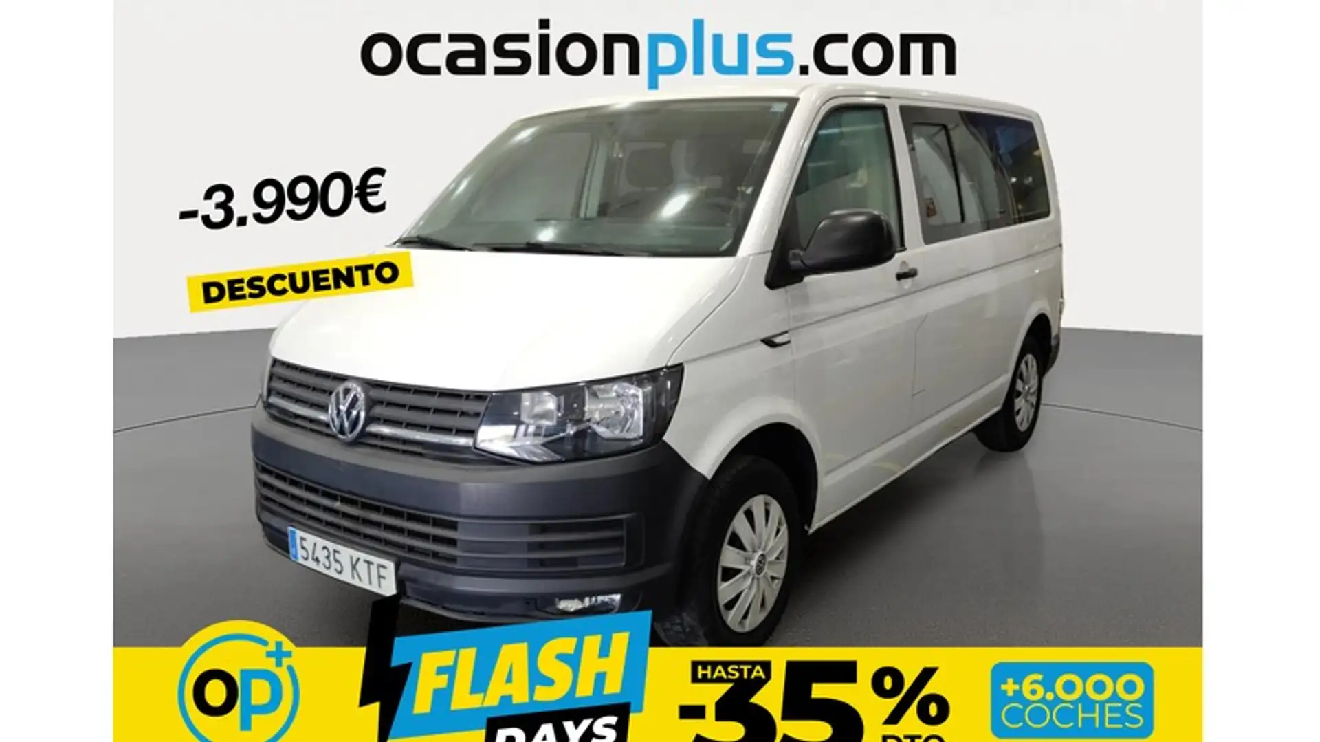 Volkswagen T6 Caravelle 2.0TDI BMT 84kW Blanco - 1