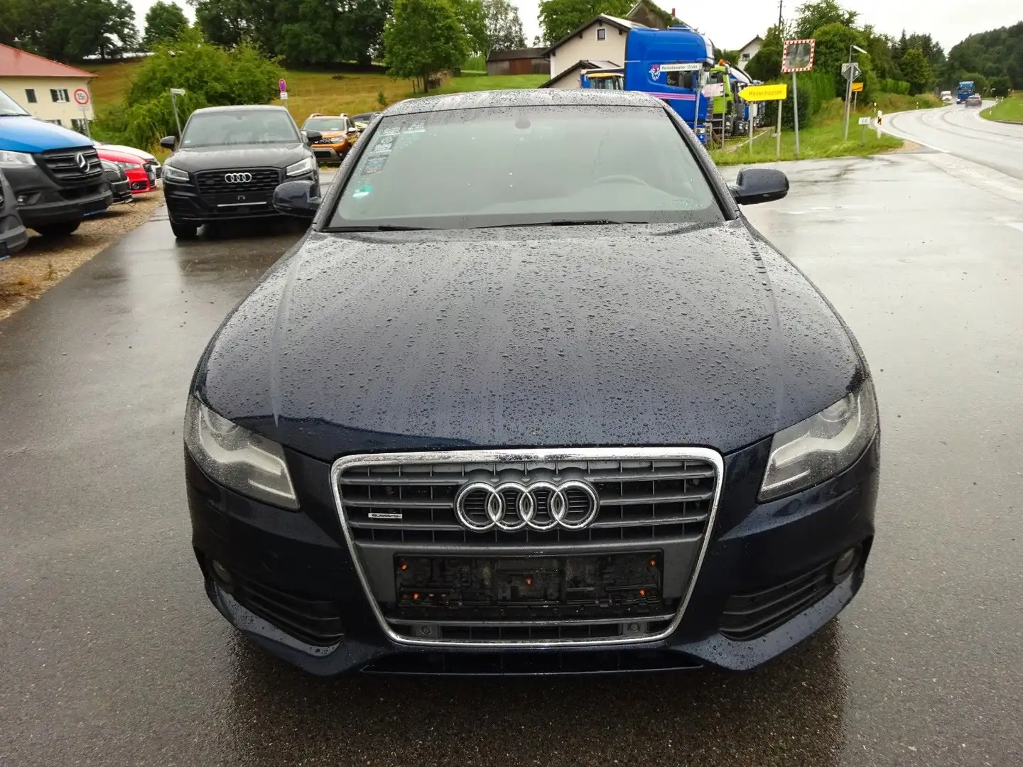 Audi A4 Lim. S line Sportpaket / plus quattro/Euro 5 Blauw - 1