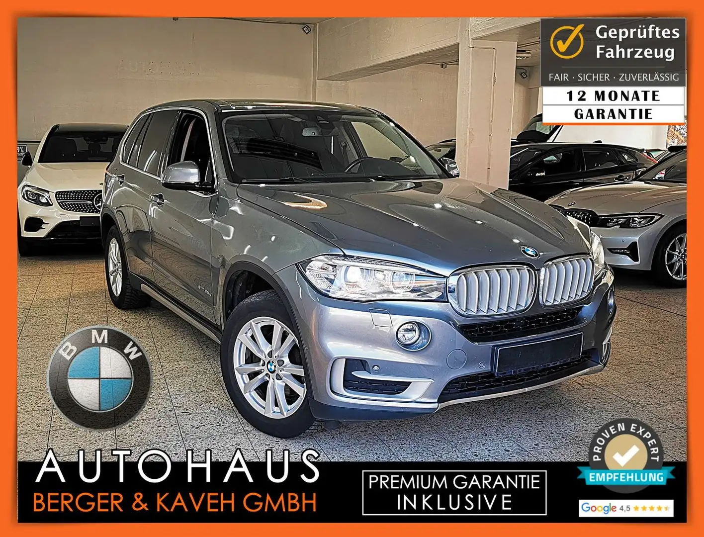 BMW X5 XDRIVE | XEN | KAM + [12M GARANTIE] Grau - 1