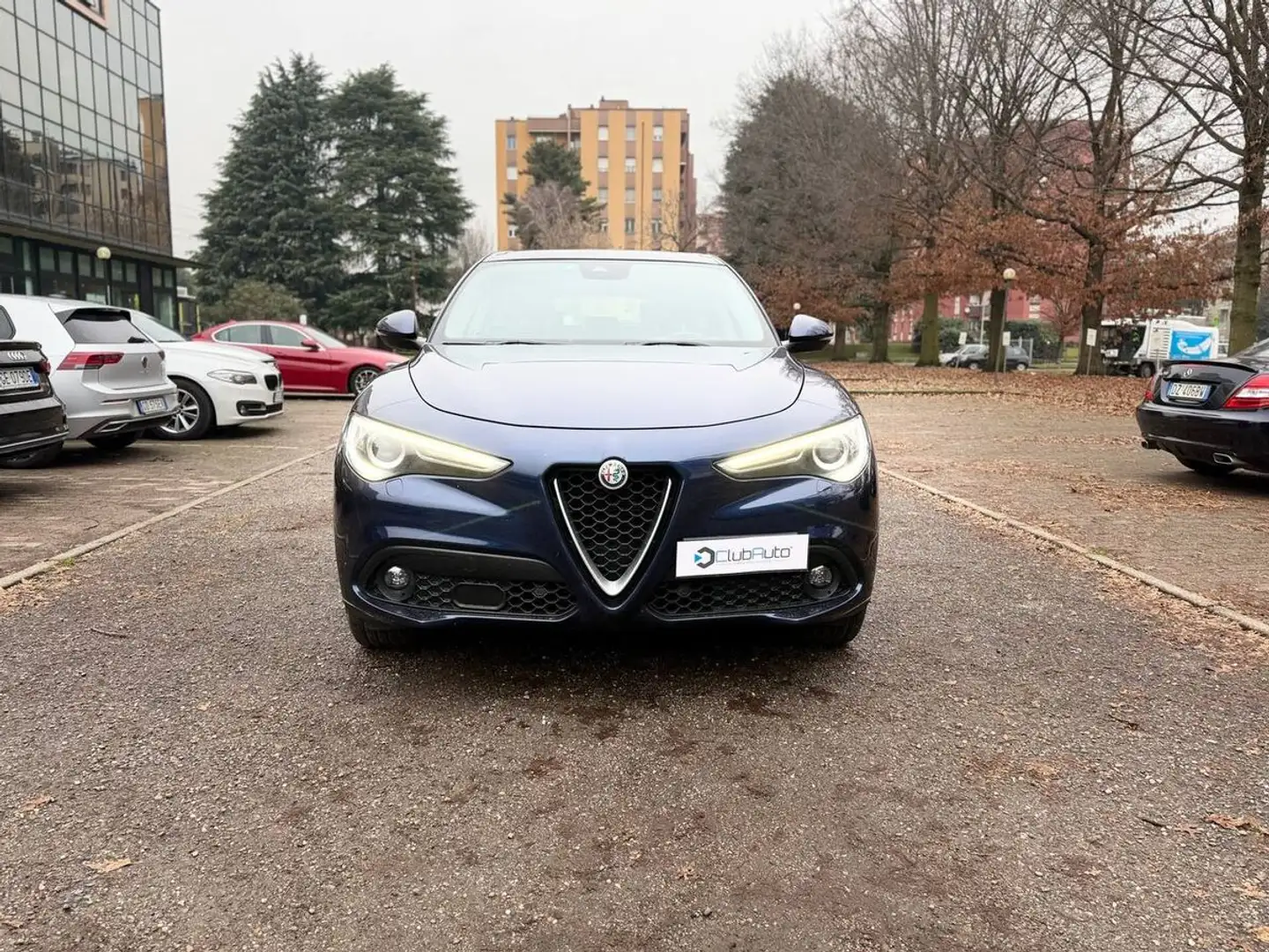 Alfa Romeo Stelvio 2.2 t Ti Q4 210cv auto Bleu - 2