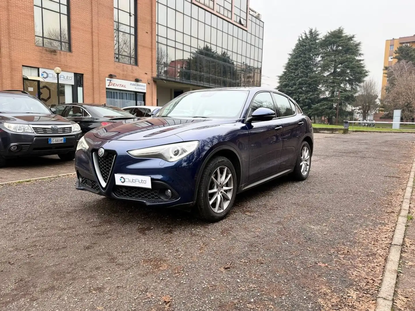 Alfa Romeo Stelvio 2.2 t Ti Q4 210cv auto Bleu - 1