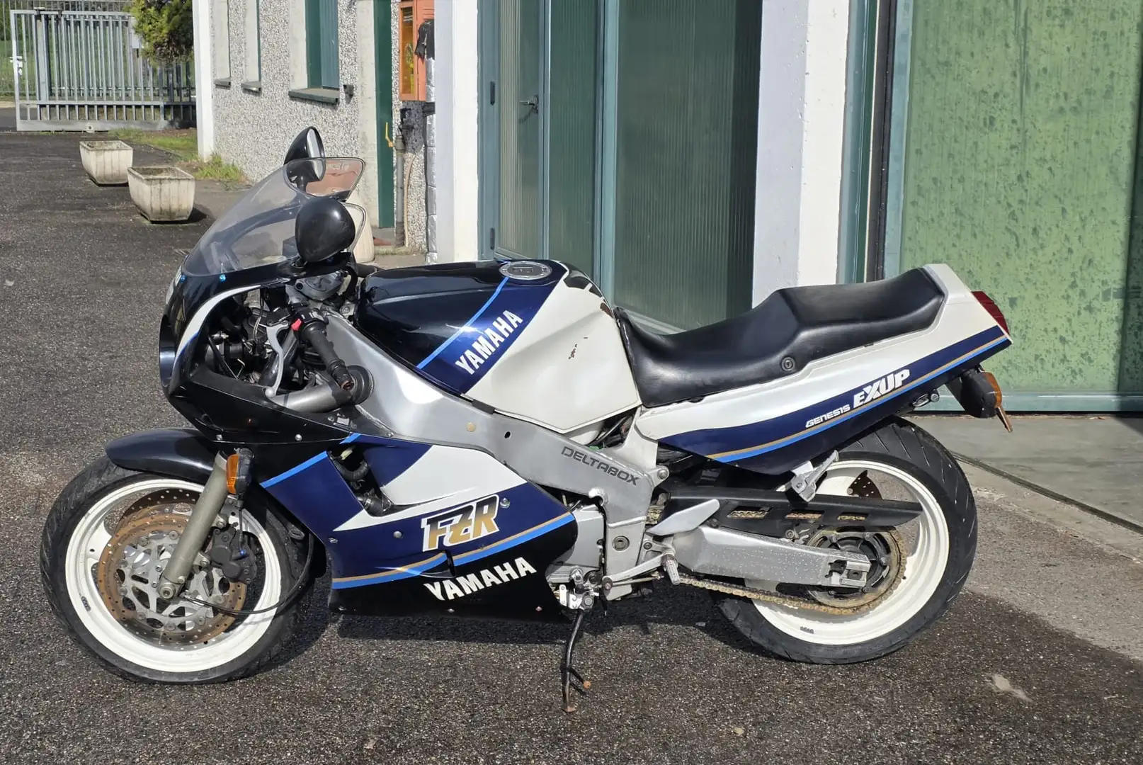 Yamaha FZR 1000 exup Azul - 2