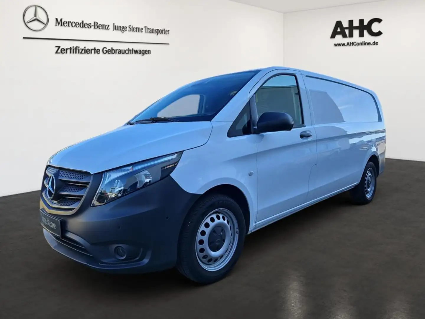 Mercedes-Benz Vito 114 Kasten extralang AHK RFK Klima Flügeltü Weiß - 1