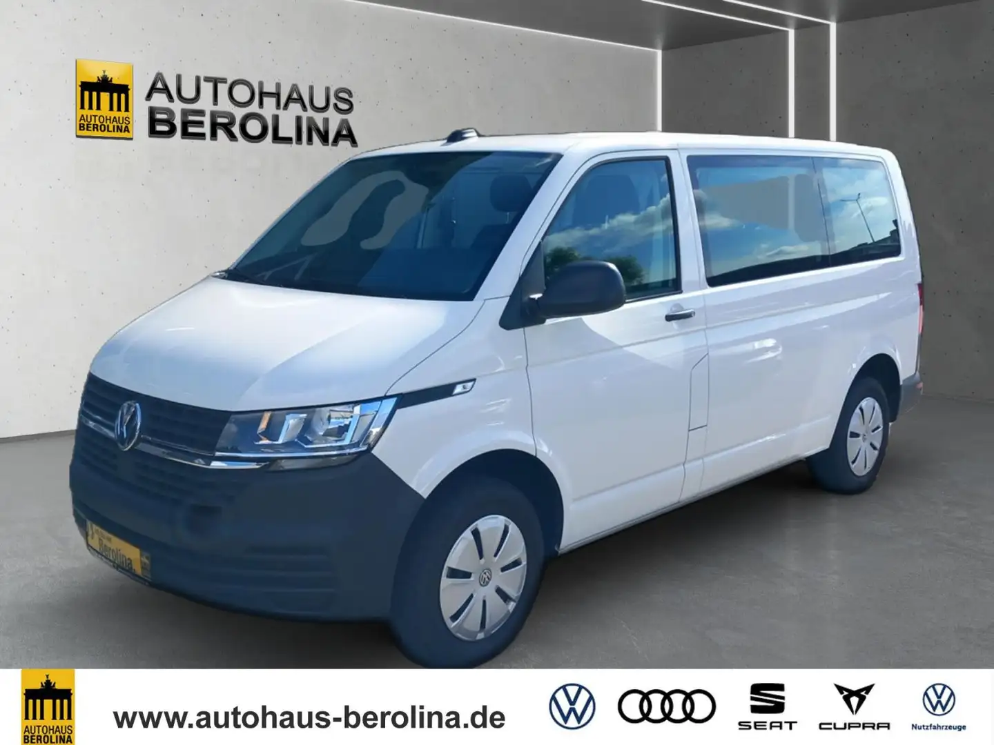 Volkswagen T6.1 Kombi 2.0 TDI KR DSG *8-Sitzer*GRA*NAV*SHZ* Weiß - 2