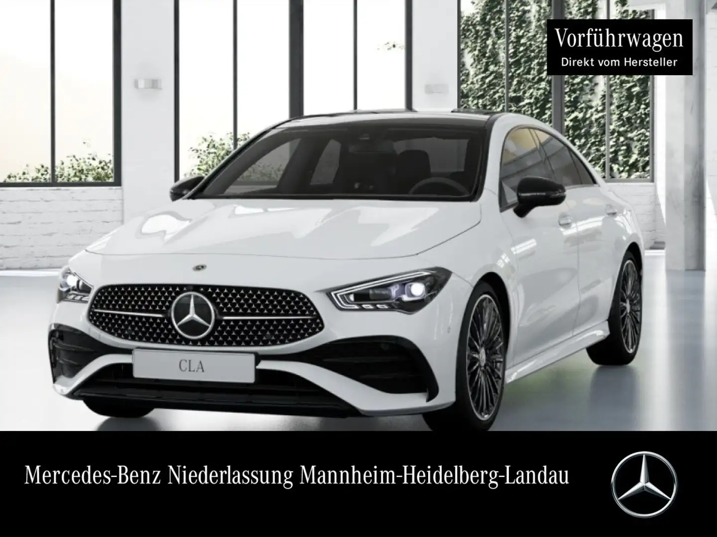 Mercedes-Benz CLA 200 AMG+NIGHT+PANO+360°+MULTIBEAM+TOTW+7G Weiß - 1