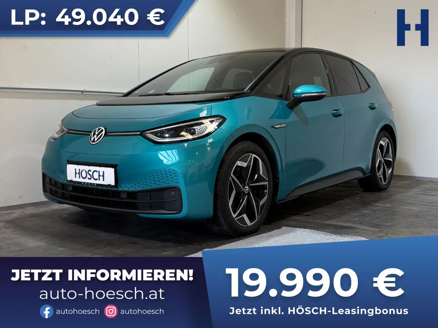 Volkswagen ID.3 Pro S Tour 82 kWh HEAD-UP MATRIX WÄRME Grün - 1