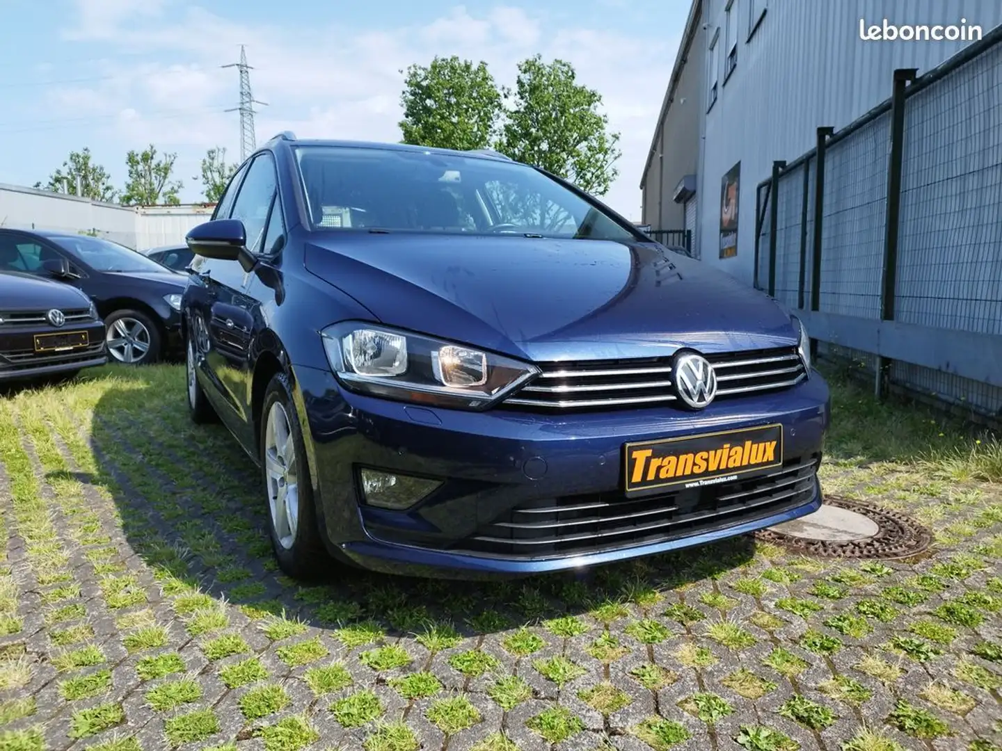 Volkswagen Golf Sportsvan Vw 2.l tdi 150 dsg6 comfort Bleu - 2