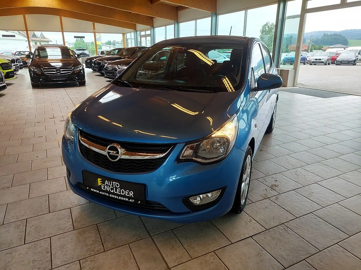 Opel Karl 1,0 Ecotec Edition Eco-Paket Azul - 2