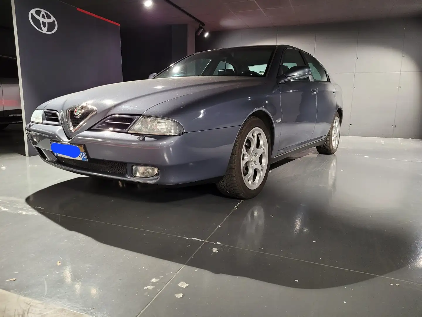 Alfa Romeo 166 3.0 V6 24v S srebrna - 1
