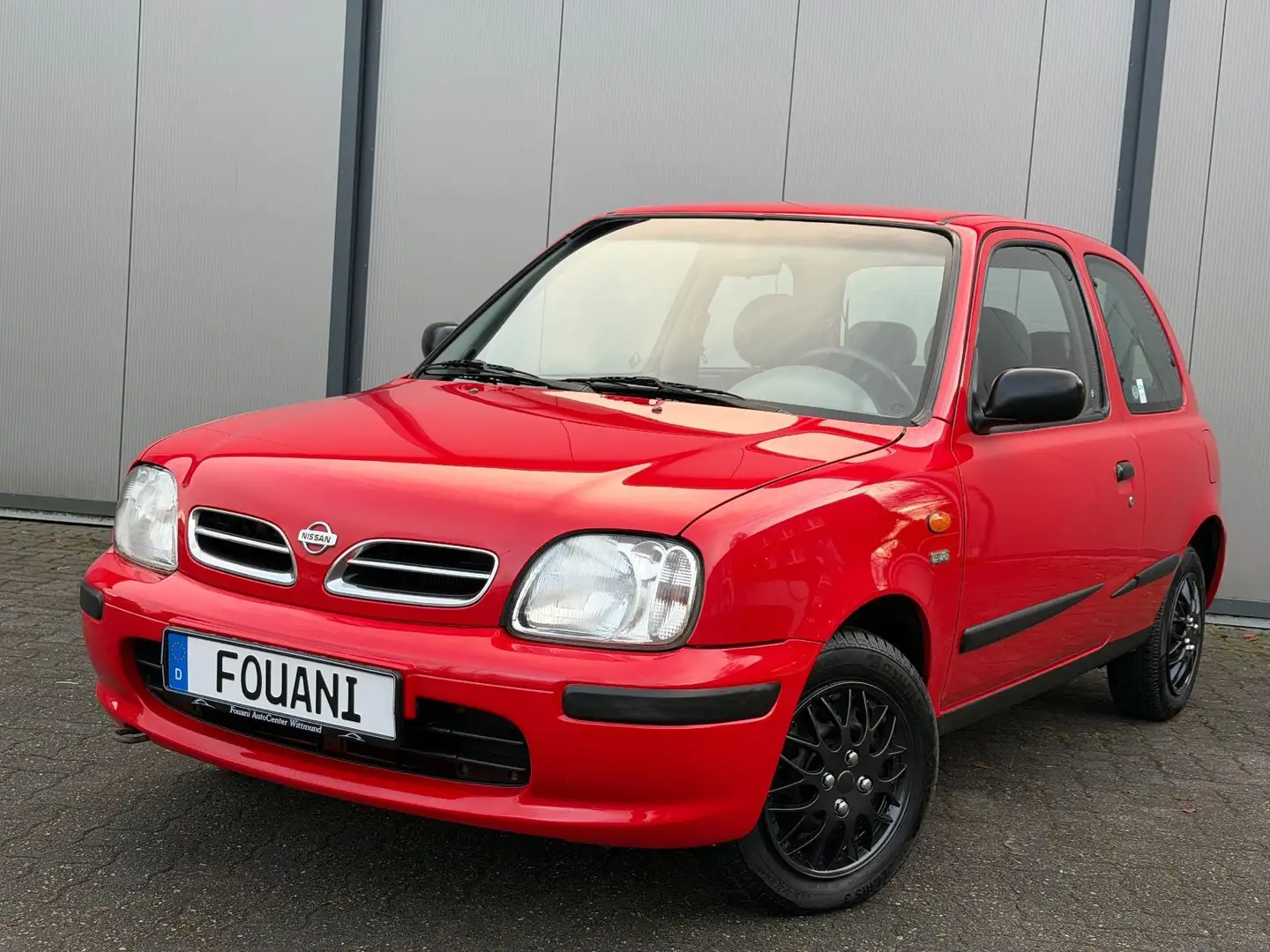 Nissan Micra 1.0 Red & Black*AUTOMATIK*GARANTIE*KLIMA Rot - 1