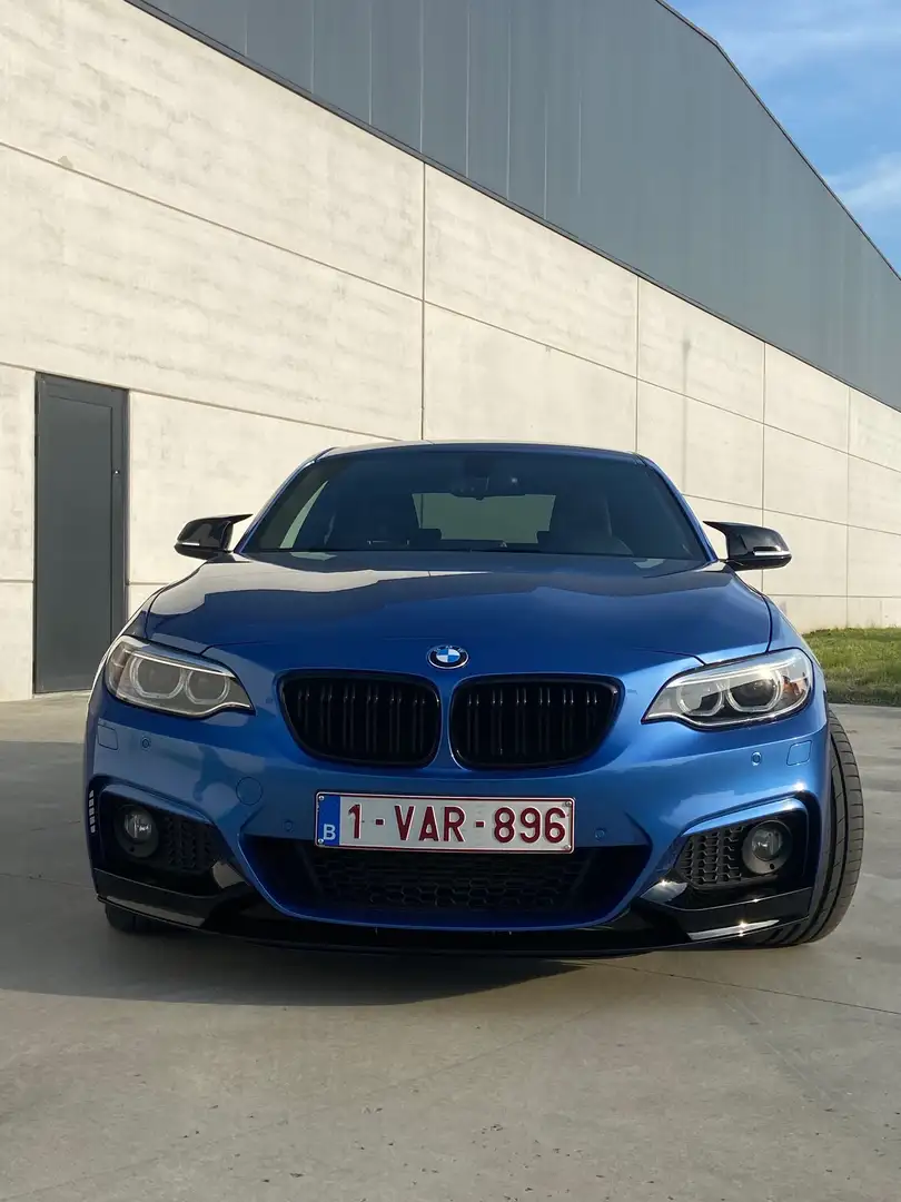 BMW 218 Pack M performance Bleu - 2