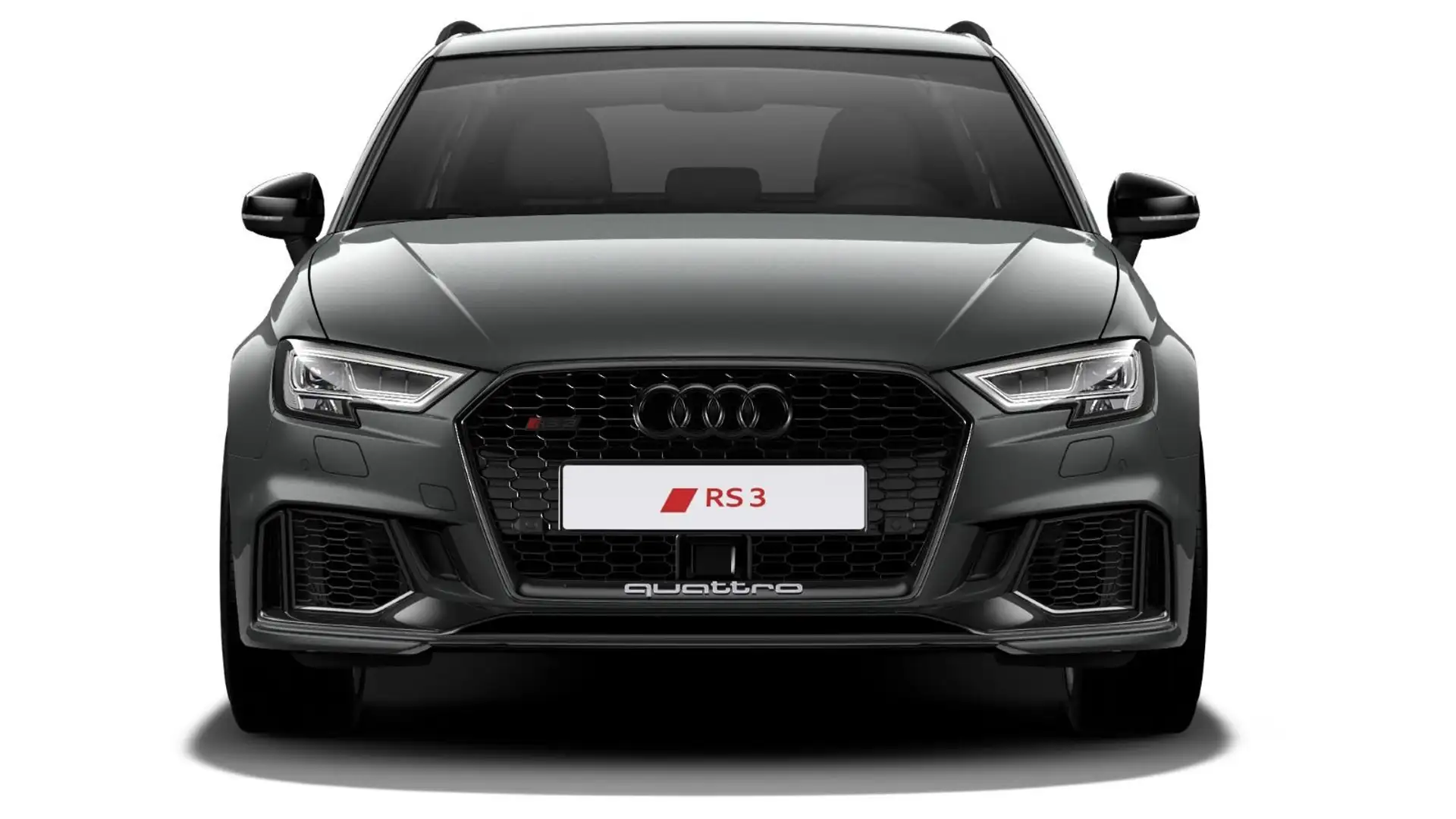 Audi RS3 2,5 TFSI Matrix+B&O+Raute+SPAGA Gris - 2