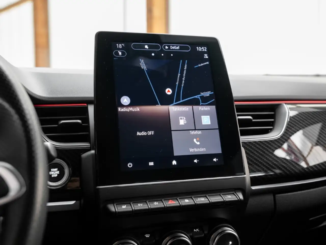 Renault Arkana R.S. Line E-TECH 145 Panorama Navi LED ACC Apple C, миниатюра 11