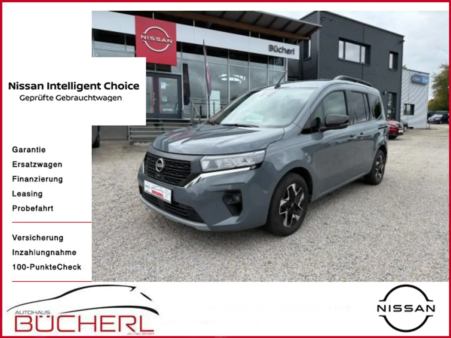 Nissan Townstar Tekna L1, 360°-Kam., KLIMA, Carplay Grau - 1