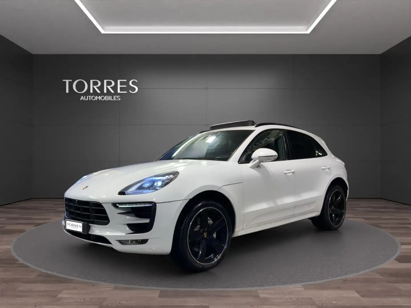 Porsche Macan S diesel 258 ch français Weiß - 2