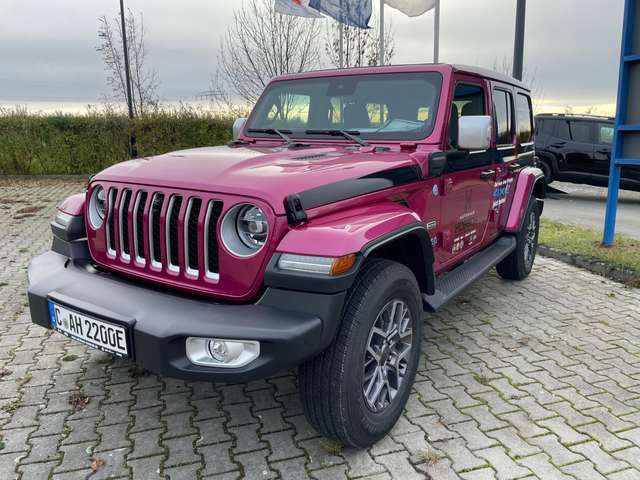 Imagine Jeep Wrangler 4xe Unlimited Sahara Plug-In Hybrid - RFK+NAVI+LED