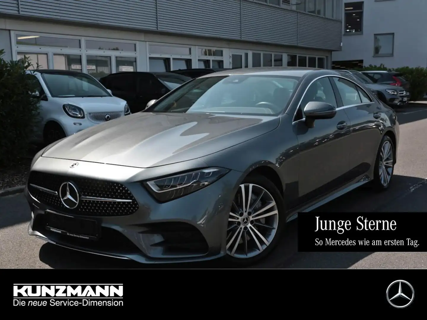 Mercedes-Benz CLS 300 d 4M Avantgarde Navi Burmester Kamera Grau - 1