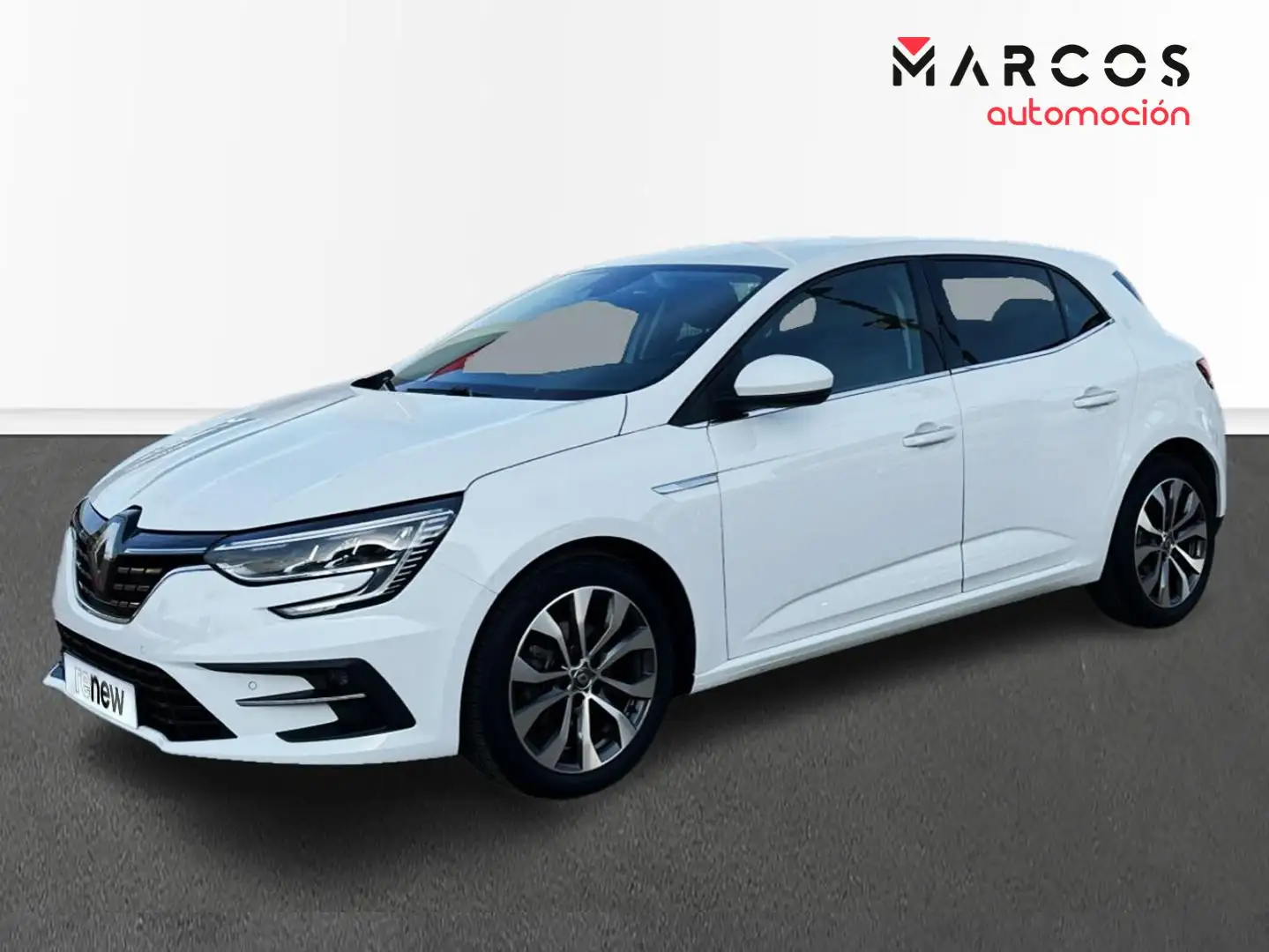 Renault Megane 1.5dCi Blue Techno EDC 85kW Blanc - 1