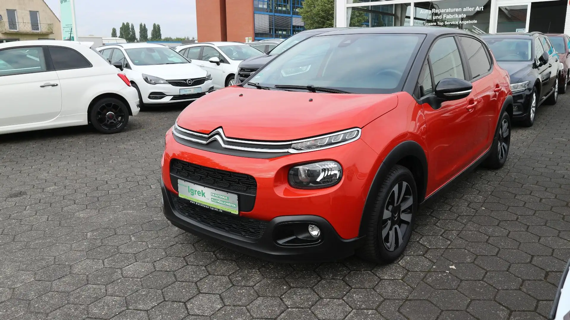 Citroen C3 Feel Top Gepflegt Oranje - 2