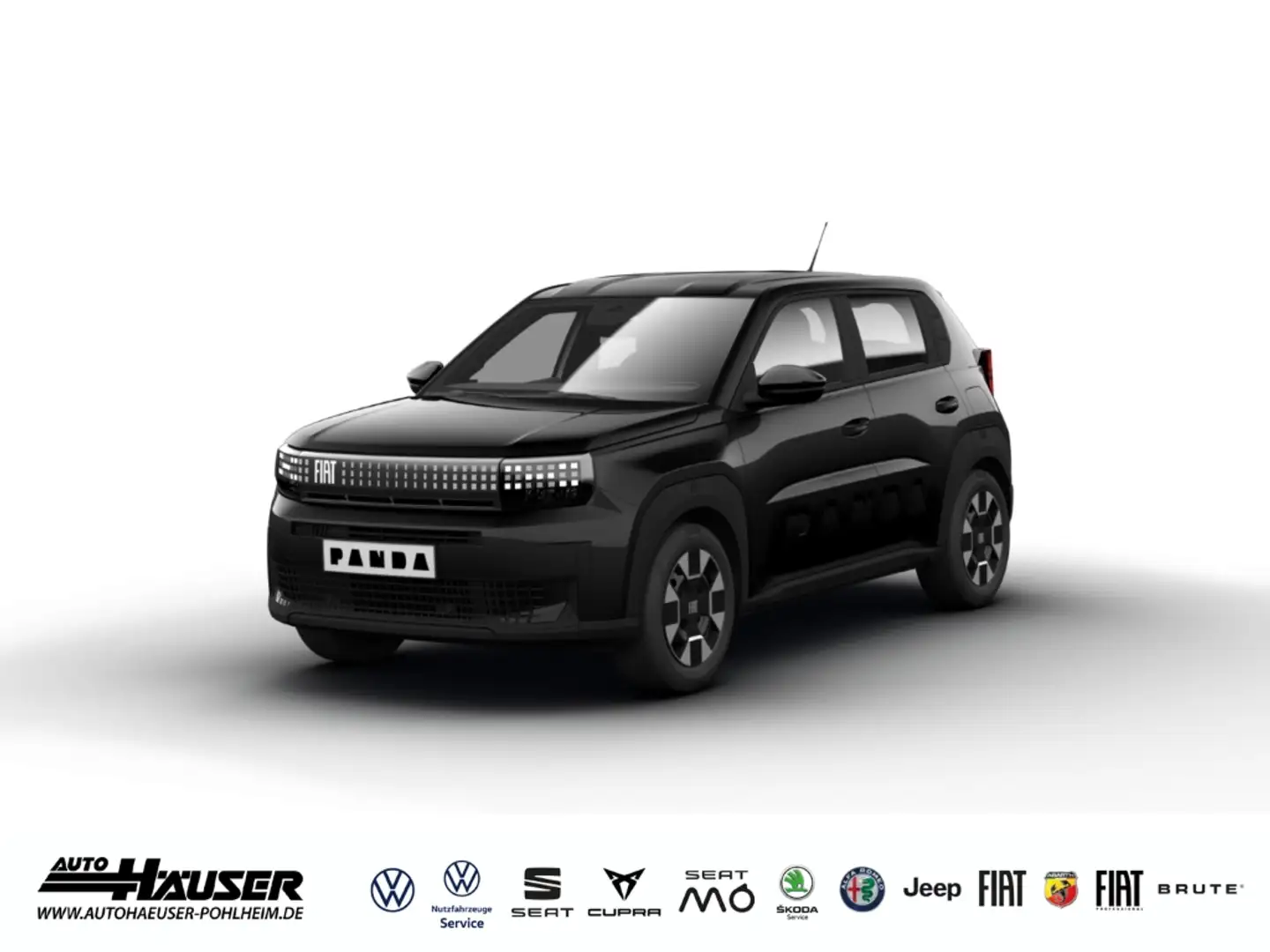 Fiat Grande Panda ICON 1.2 Hybrid eDCT DEZEMBER TECH PDC APPLE ANDRO Zwart - 1