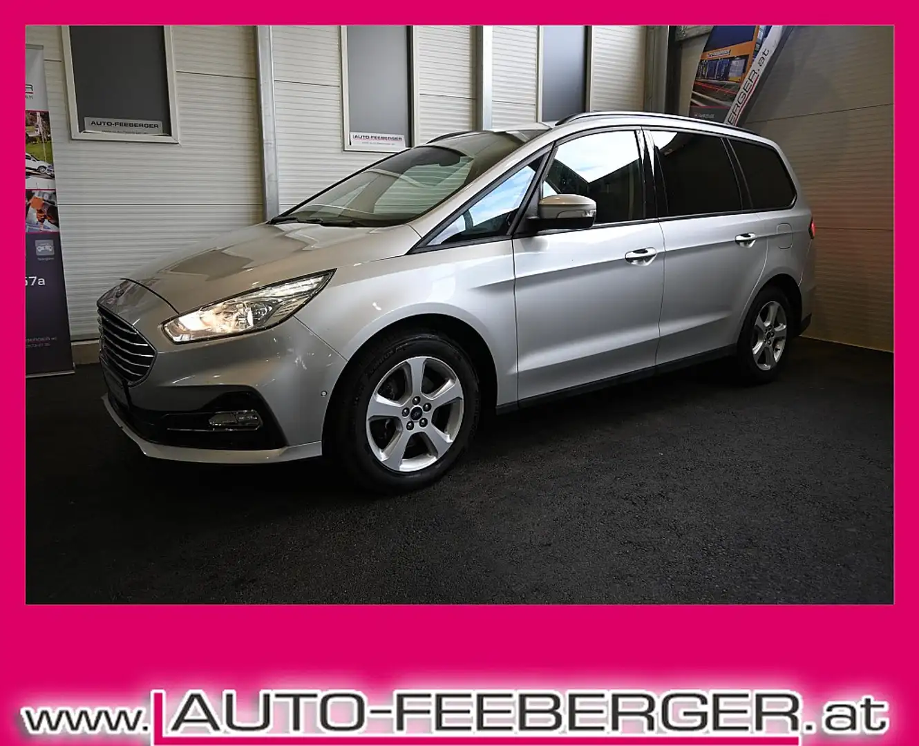 Ford Galaxy 2,0 EcoBlue SCR Business Aut.7-Sitzer,AHK,Navi,... Argento - 1