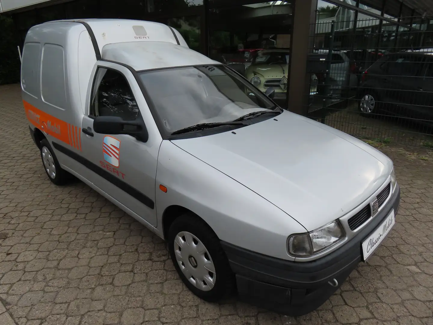 SEAT Inca Kasten 1.9 SDI Profi *nur 59 TKM*1.Hand*HU neu*AHK Argintiu - 1
