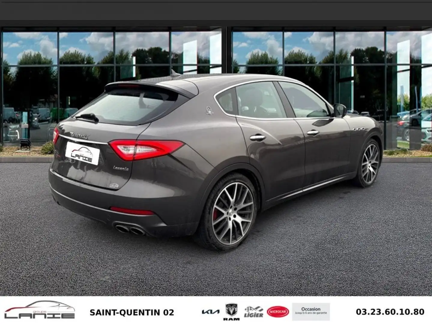 Maserati Levante 3.0 V6 Diesel Q4 Pack Luxury + Options Grau - 2