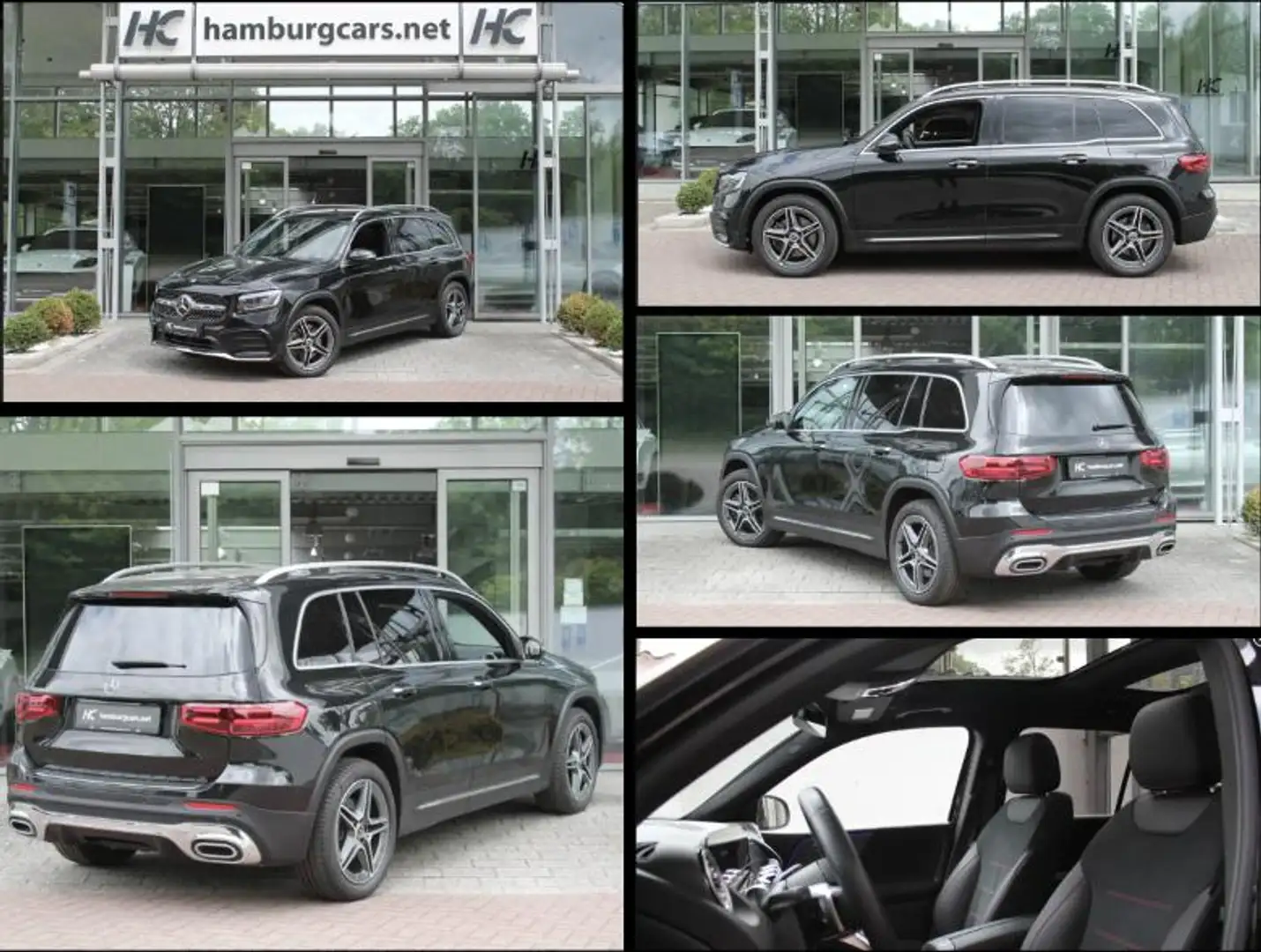 Mercedes-Benz GLB 220 AMG Line Prem. 220d 4M 7st AHK Pano 360*Cam Dis... Schwarz - 1