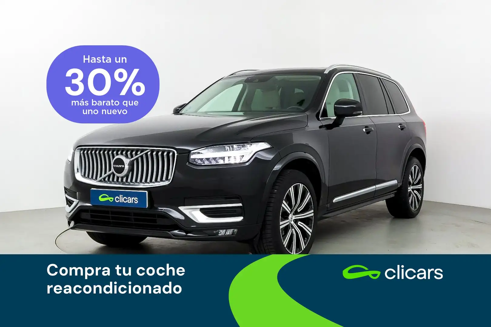 Volvo XC90 B5 Inscription 7pl. AWD Aut. Noir - 1