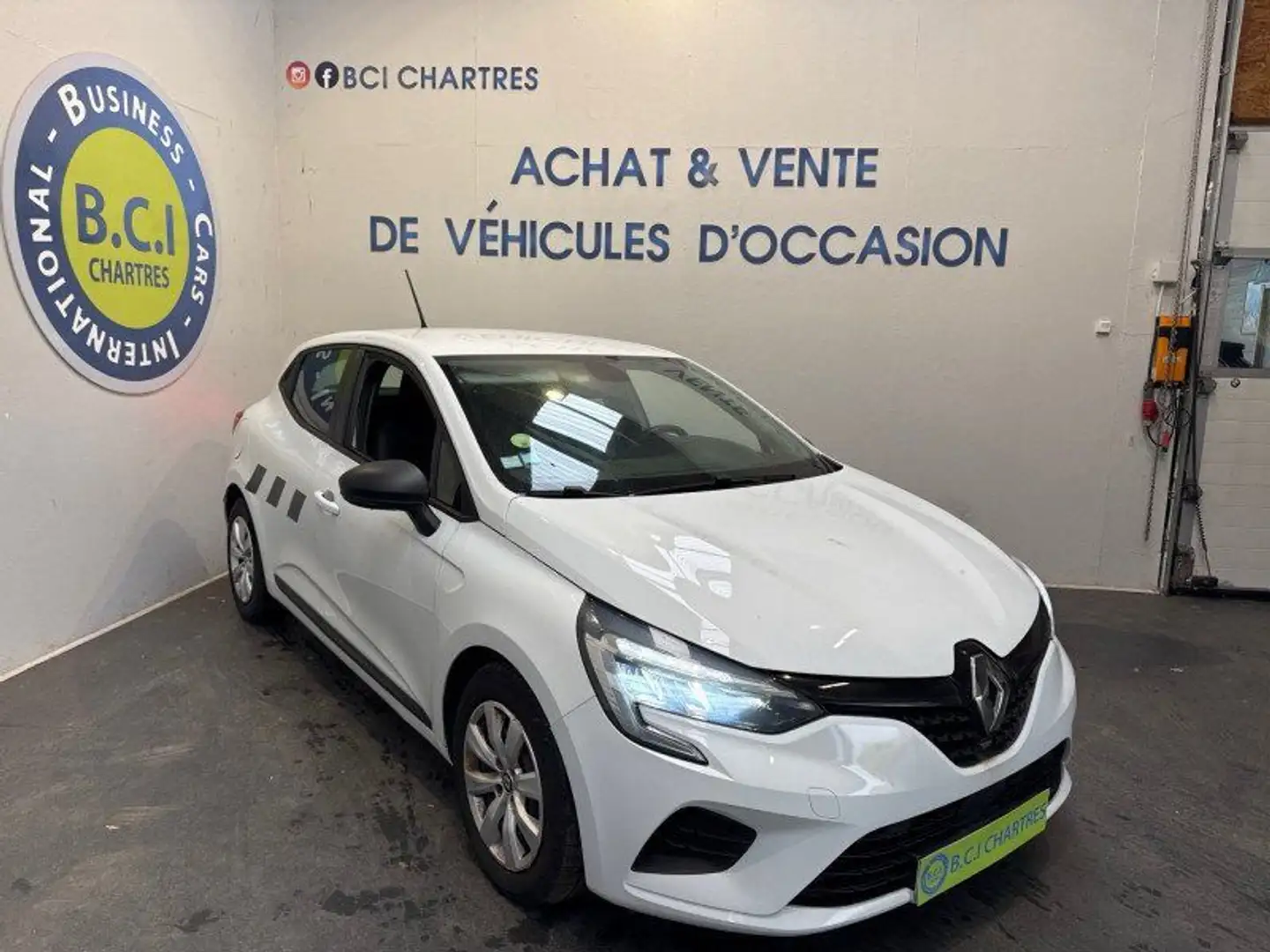 Renault Clio V STE 1.5 BLUE DCI 85CH AIR Blanc - 2