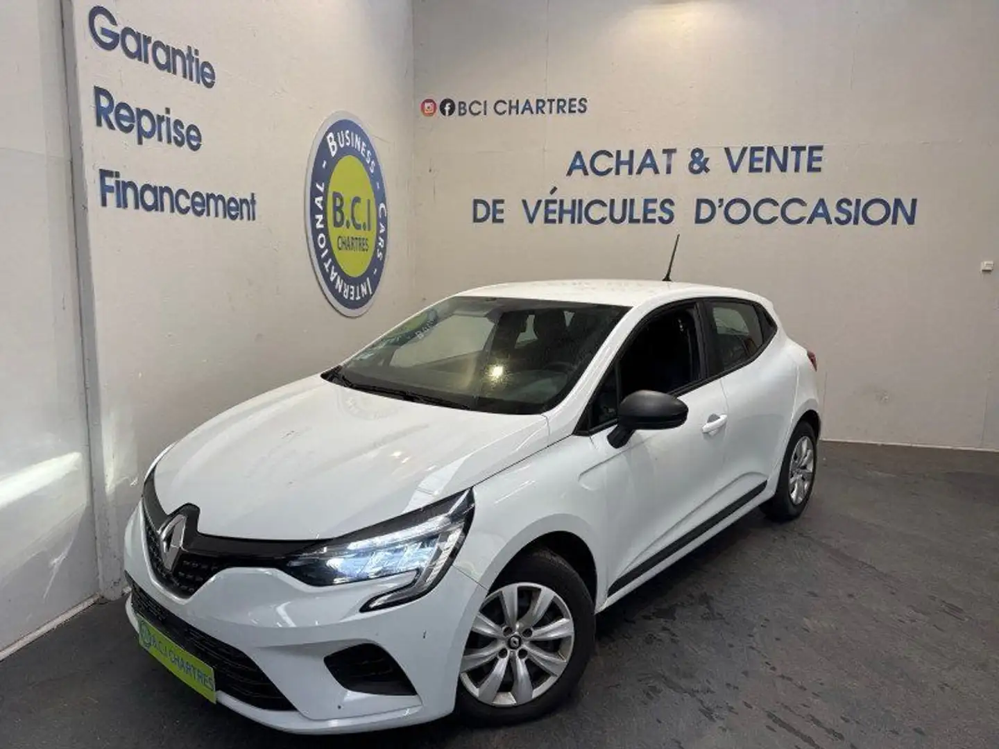 Renault Clio V STE 1.5 BLUE DCI 85CH AIR Blanc - 1
