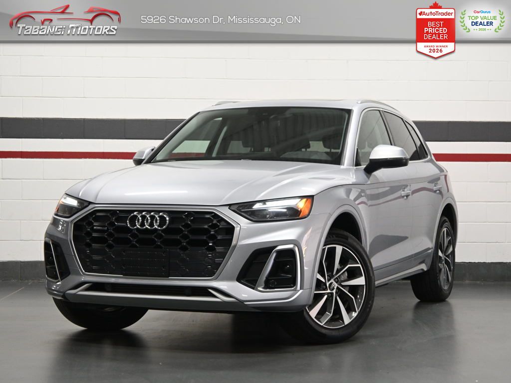 2023 Audi Q5 Progressiv  S-Line Navigation Panoramic Roof Ambient Light