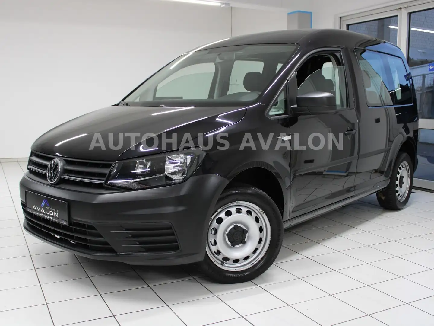 Volkswagen Caddy 1.4 TSI 5-SITZER*KLIMA~AHK~PDC~TEMPOMAT Noir - 1