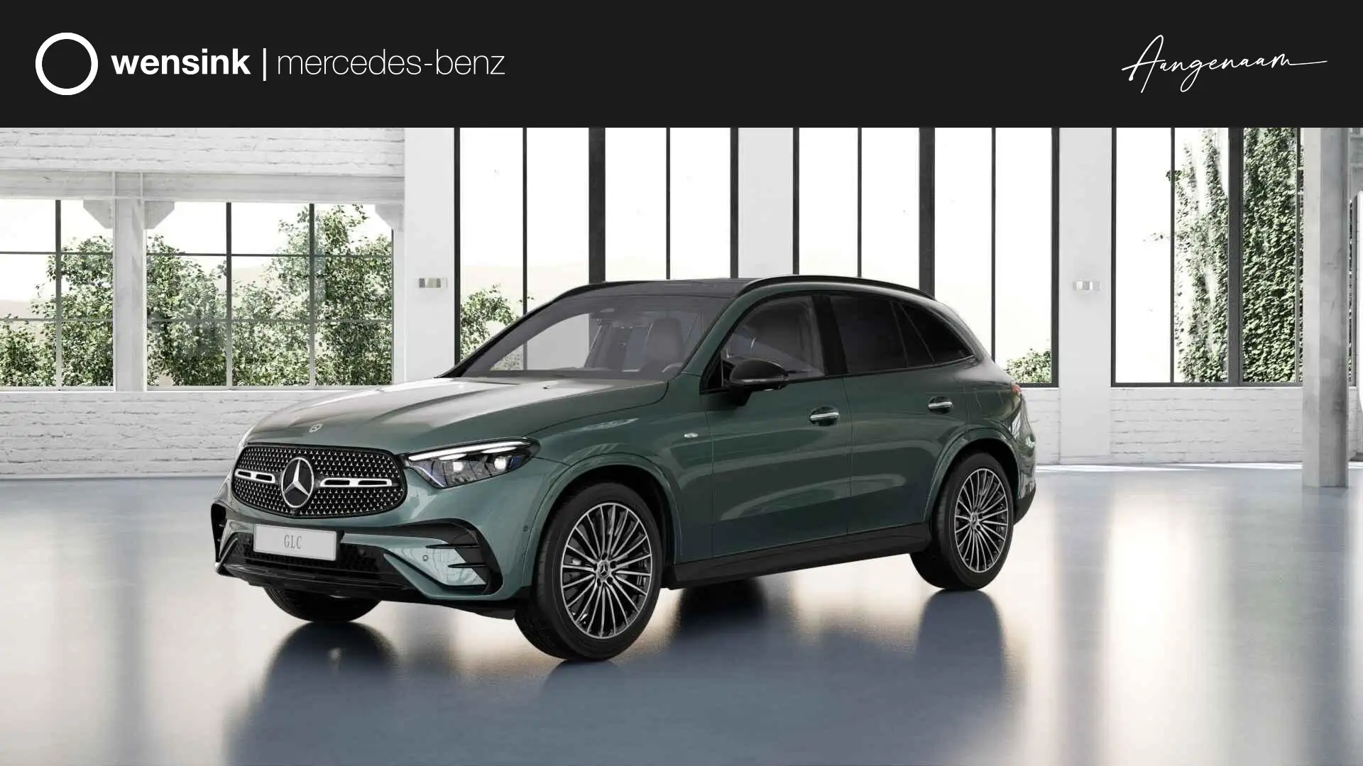 Mercedes-Benz GLC 400 400e 4MATIC Sport Edition | Panoramaschuifdak | Pr Groen - 1